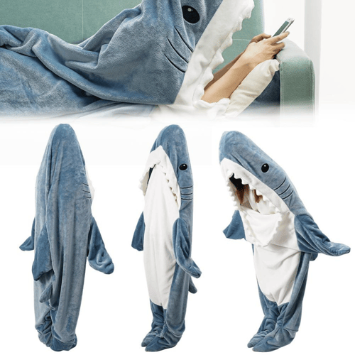 🔥 Hot Sale 49%OFF-Sharkie Comfy Blanket🦈🐋