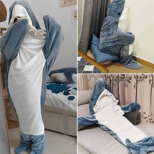 🔥 Hot Sale 49%OFF-Sharkie Comfy Blanket🦈🐋