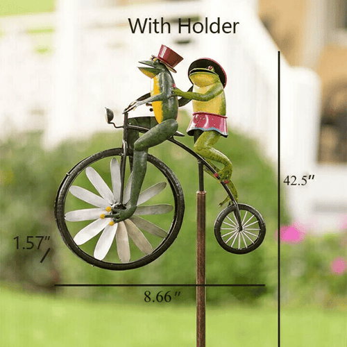 🔥Mother's Day Promotion 60%OFF-Vintage Bicycle Metal Wind Spinner