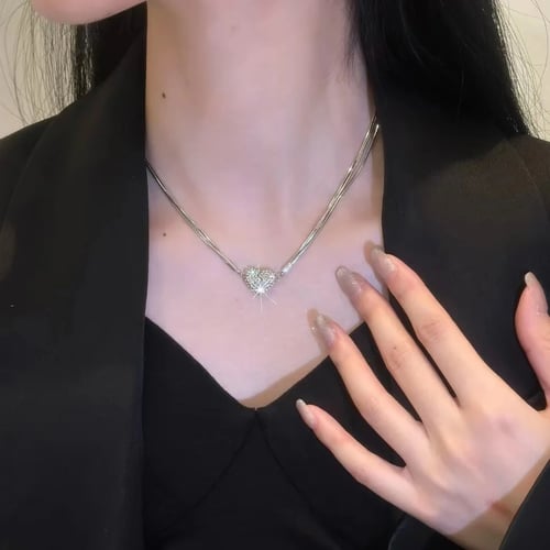 Last Day 49%OFF🔥Magnetic Love Patchwork Necklace