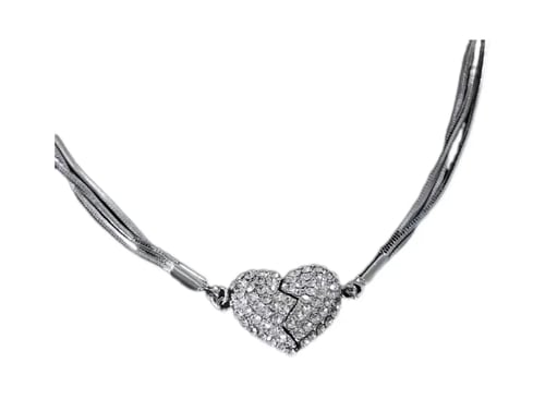 Last Day 49%OFF🔥Magnetic Love Patchwork Necklace