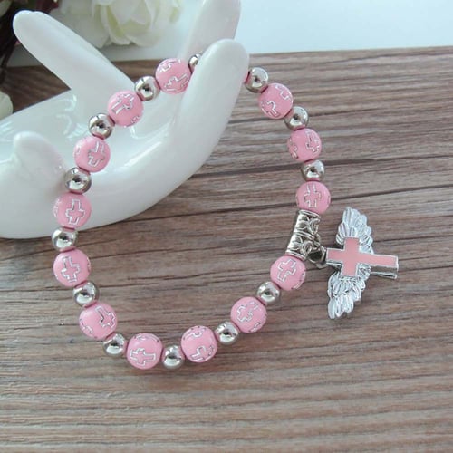 🎁2026 New Year Hot Sale🎁49% OFF🔥Angel Wing Cross Bracelet