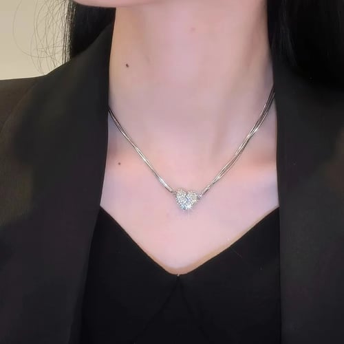 Last Day 49%OFF🔥Magnetic Love Patchwork Necklace